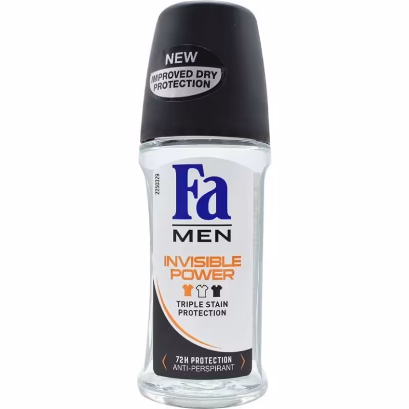 مام رول مردانه مدل Invisibele Power فا 50 میل