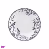 بشقاب خورش خوری گلدکیش طرح لوتوس مدل GK701140-1 بسته 6 عددی