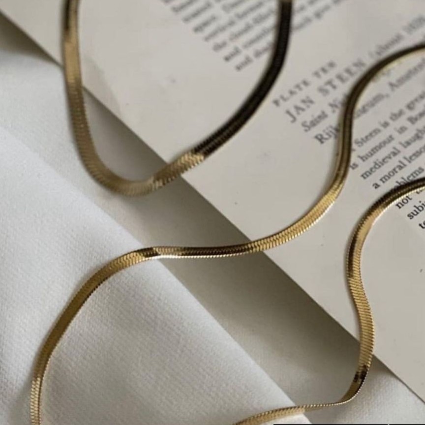 دستبند وگردنبند ماری طلایی