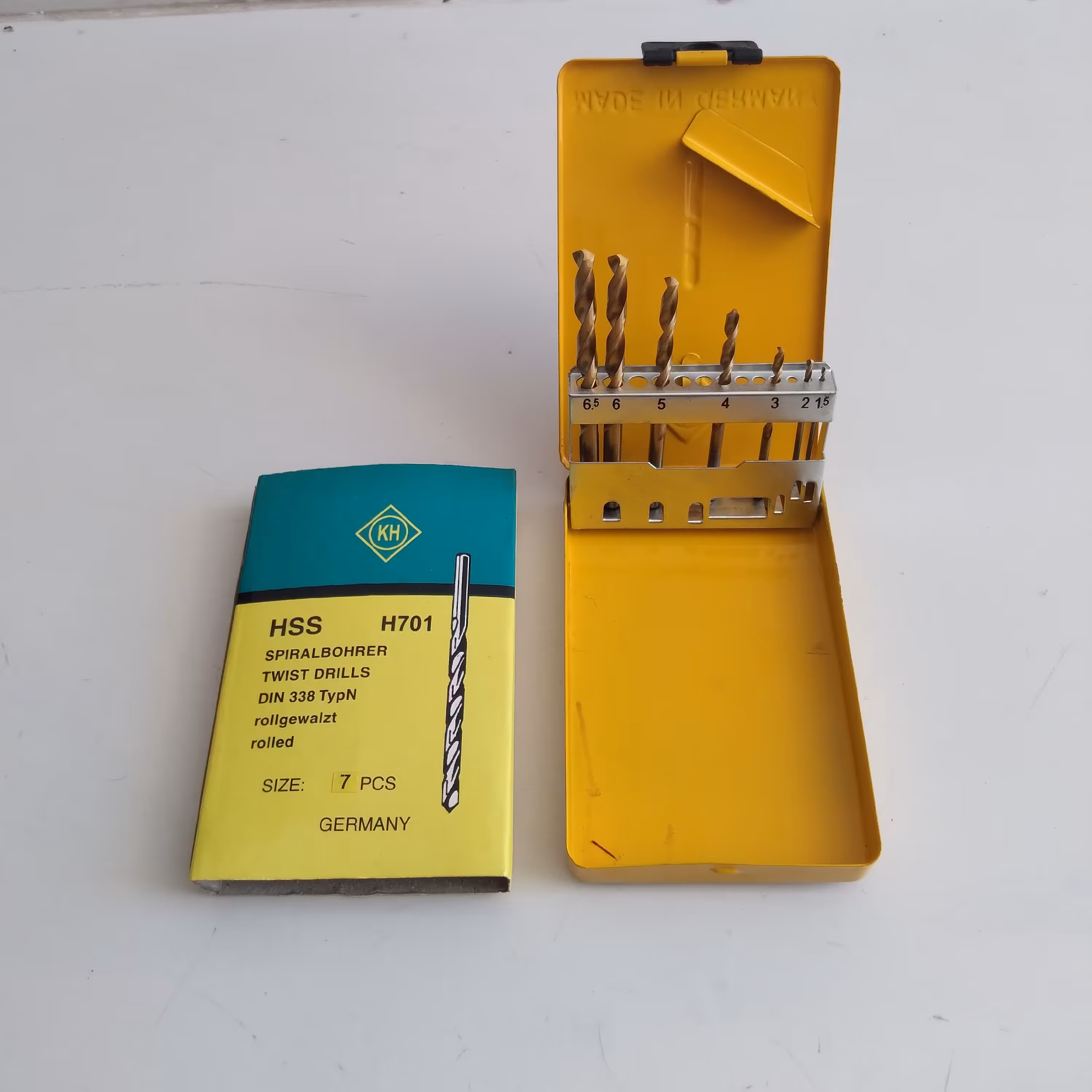 ست 7 عددی مته آهن اصل آلمان 