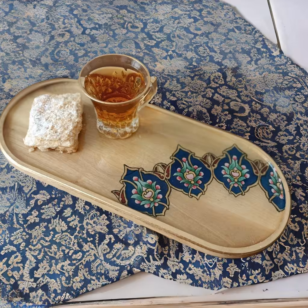 سینی چوبی (تذهیب)