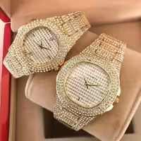 ساعت ست فول نگین  مجلسی طرح پتک فیلیپ شرکت امپاور  