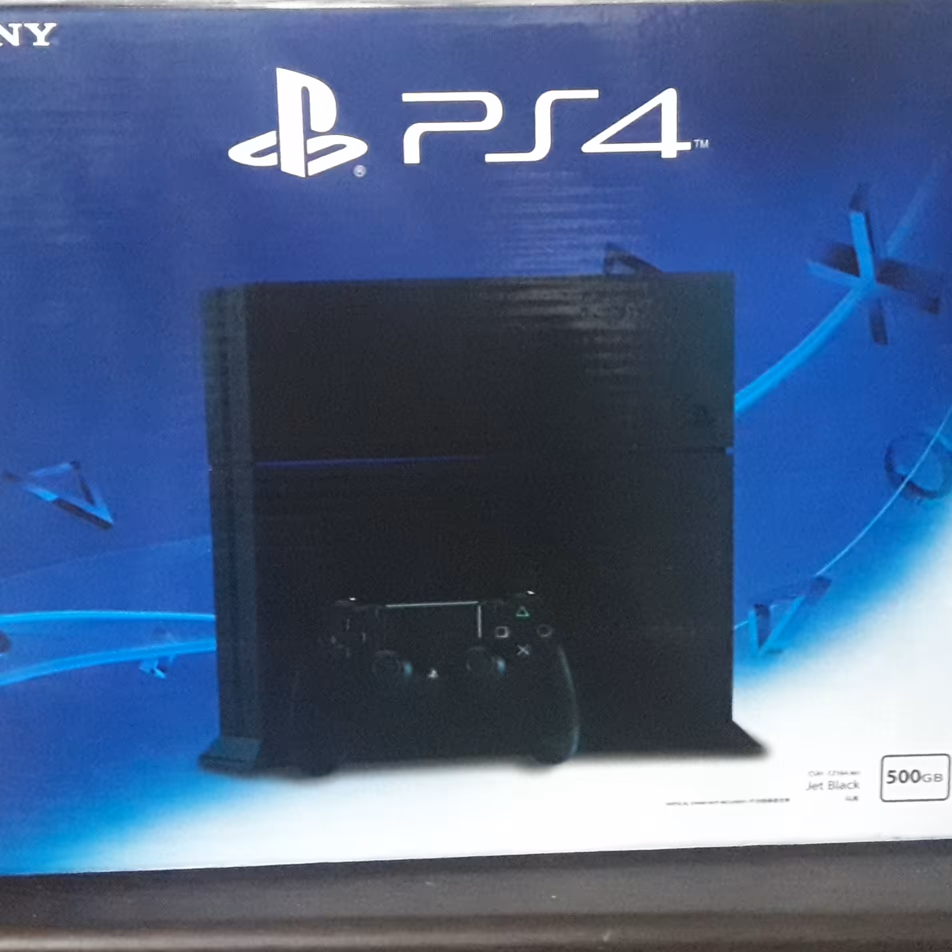 پلی استیشن4 مدل فت حافظه 500گیگابایت همراه با کارتن و دسته و کابل اچ دی ام ای و کابل برق