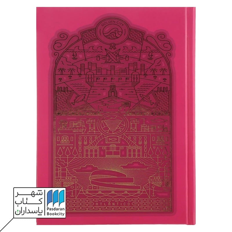 دفترچه یادداشت golden city صورتی