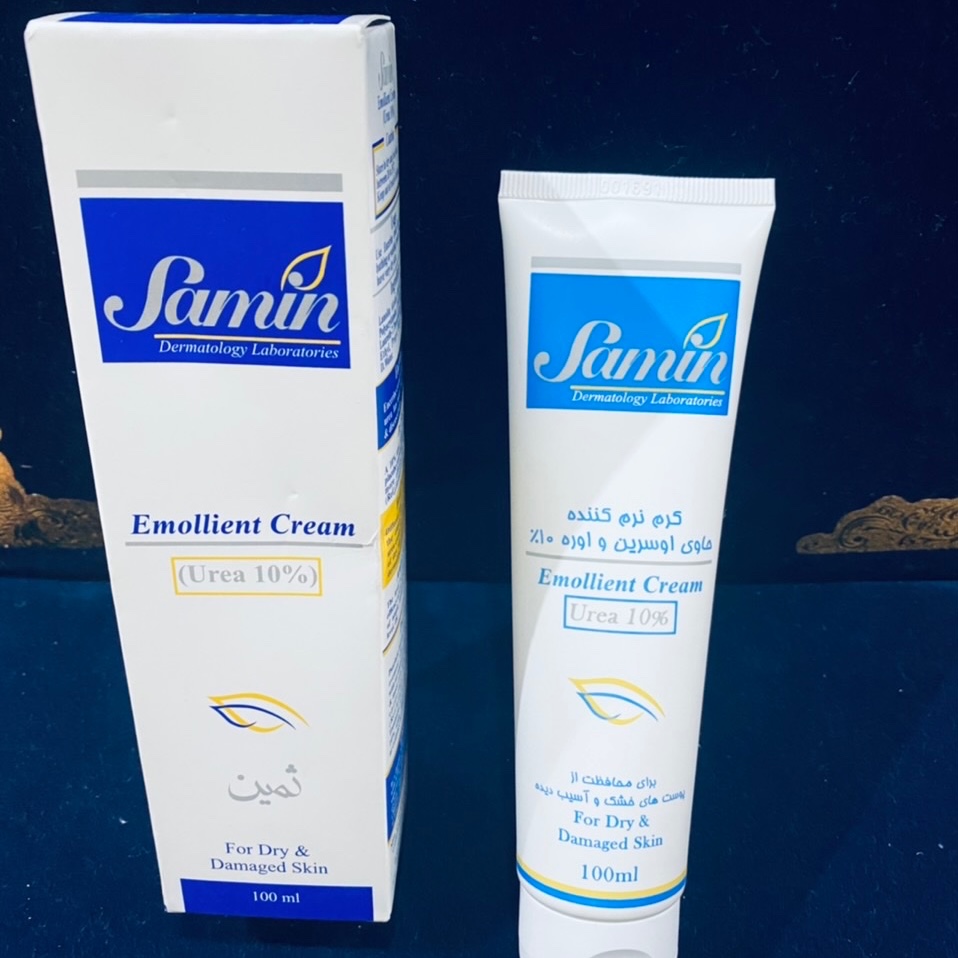 کرم نرم کننده حاوی اوسرین و اوره 10درصد ثمین Samin