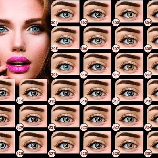 لنز رنگی الگانس