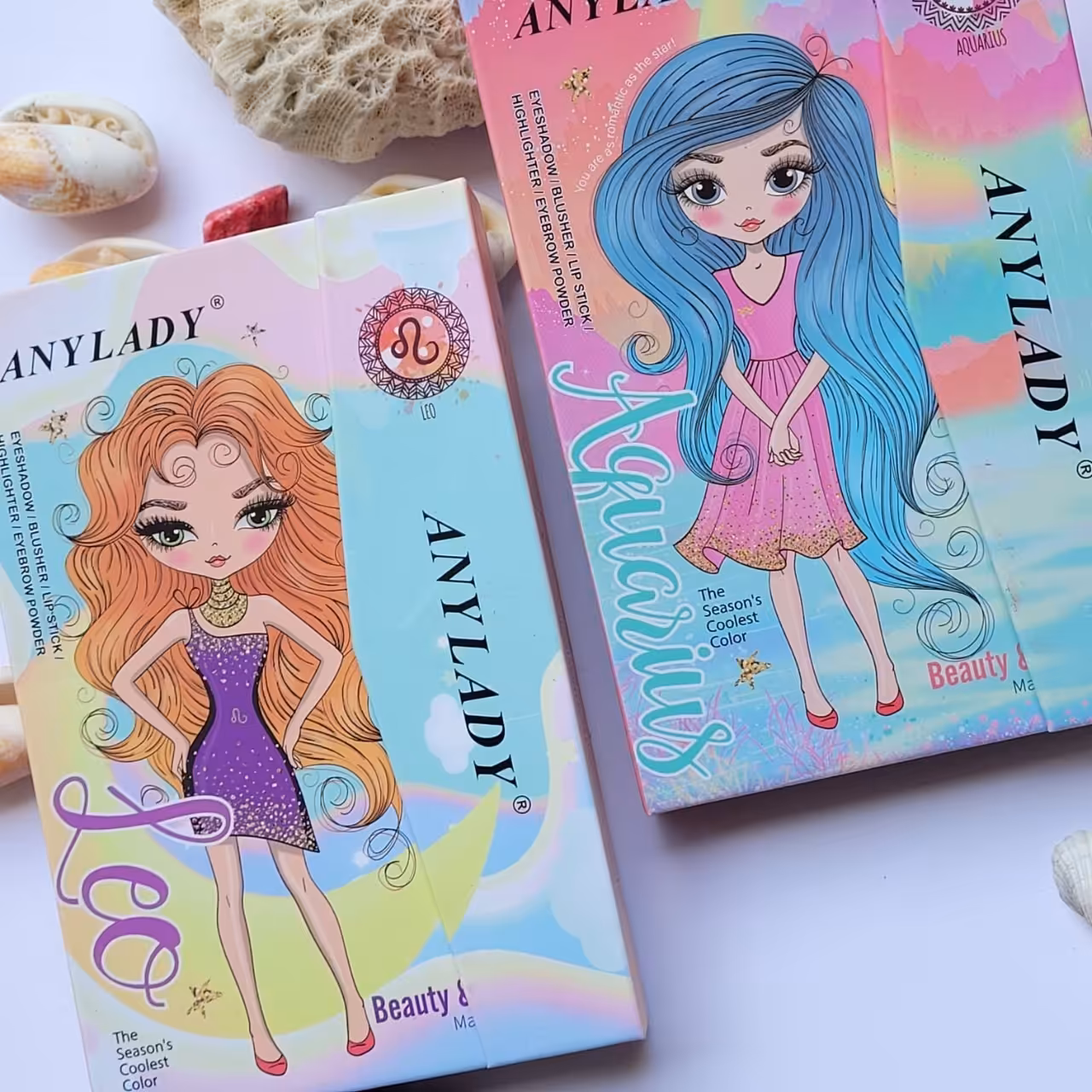 پالت سایه چندکاره انی لیدی سایز بزرگ طرح دختر 