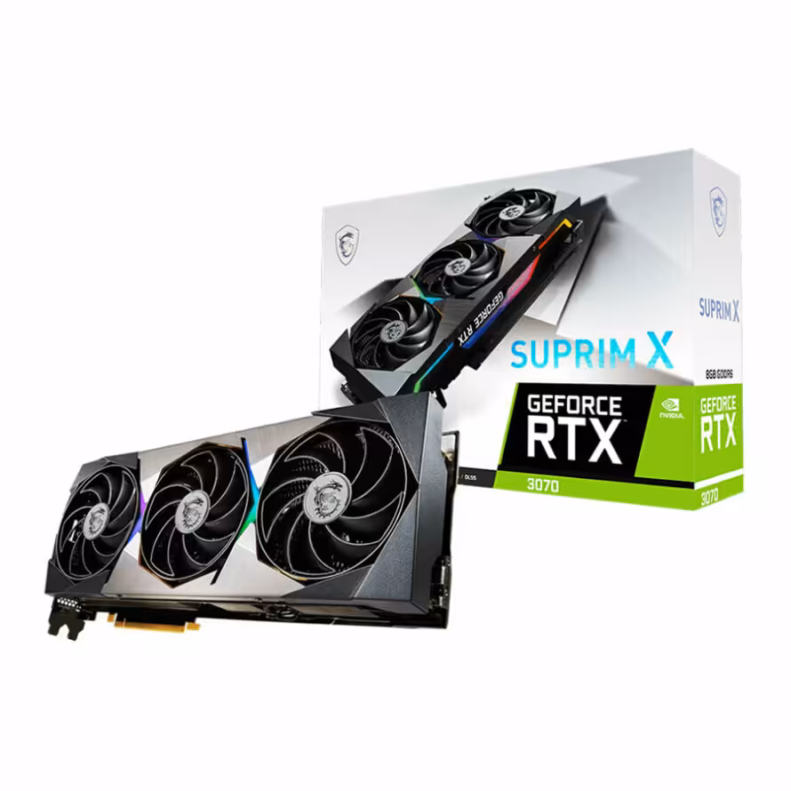 کارت گرافیک ام اس آی GeForce RTX 3070 SUPRIM X 8G