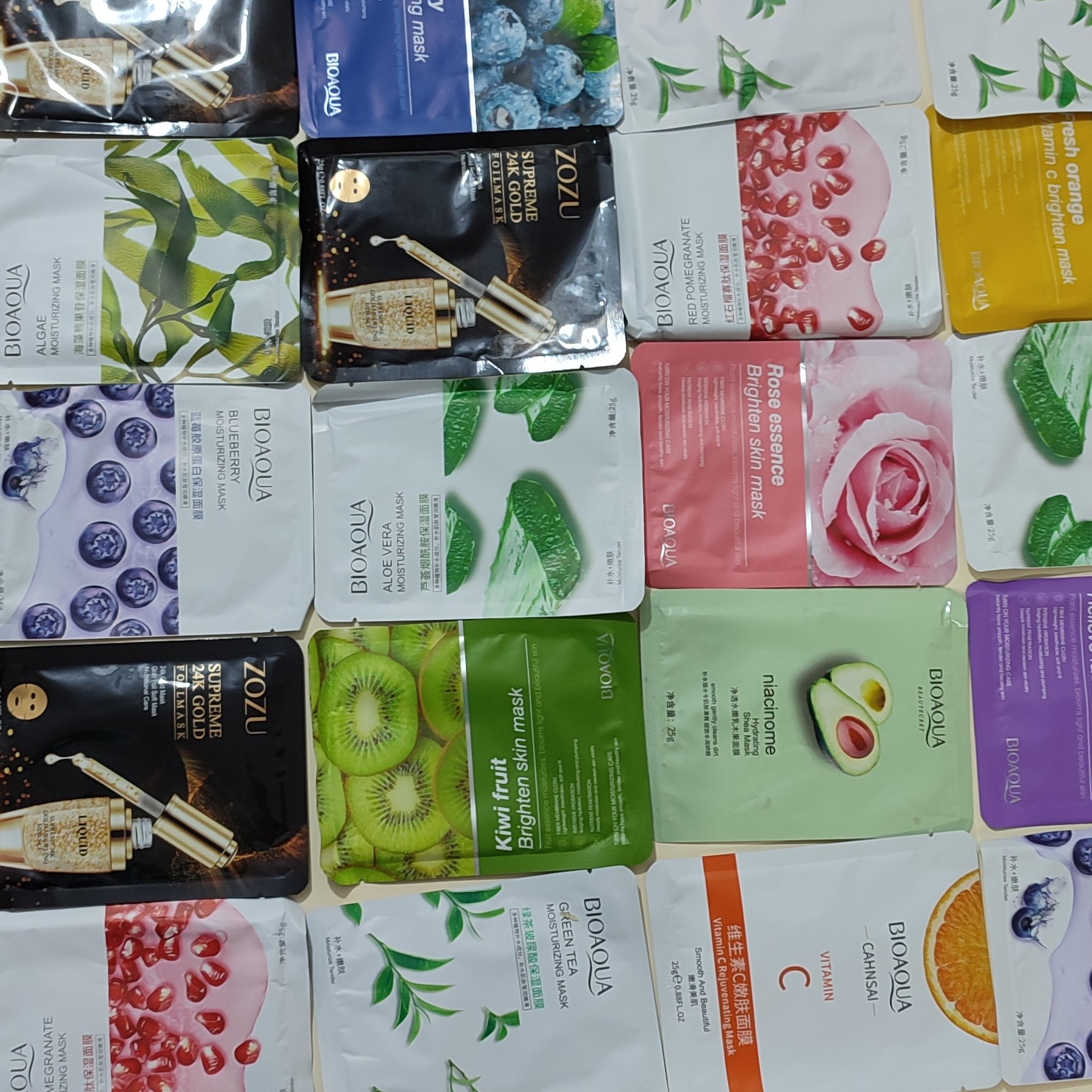 ماسک ورقه ایی صورت