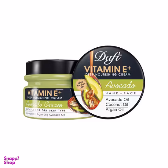 کرم مرطوب کننده دافی (Dafi) حاوی عصاره آلویه ورا حجم 270 میلی لیتر