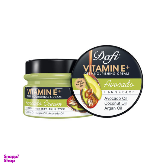 کرم مرطوب کننده دافی (Dafi) حاوی عصاره آلویه ورا حجم 270 میلی لیتر