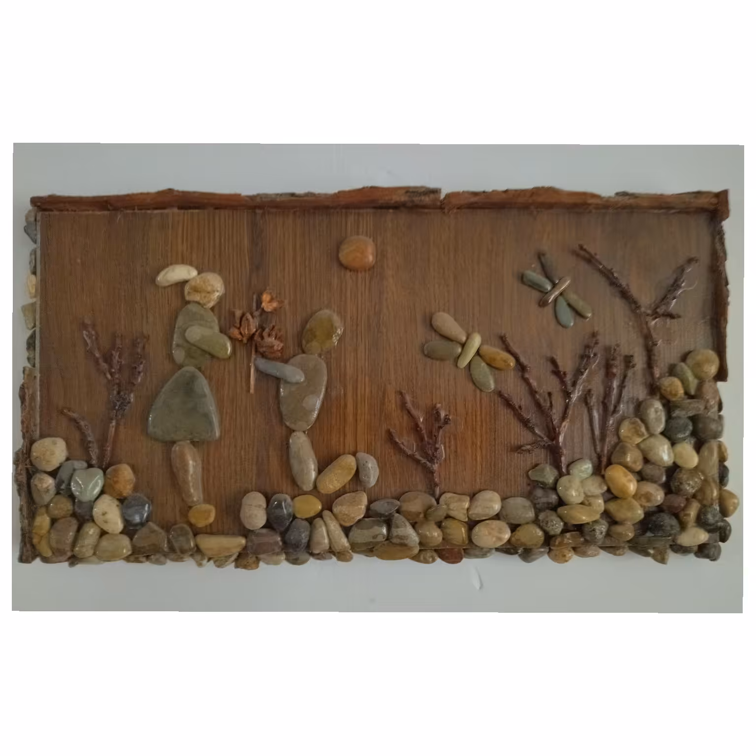 تابلو  خواستگاری ، (35.5در20)  ازجنس سنگ وچوب