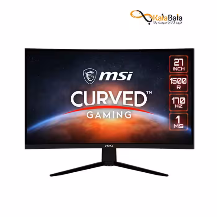 خرید و قیمت مانیتور گیمینگ و خمیده ام اس ای G273CQ Curved Gaming