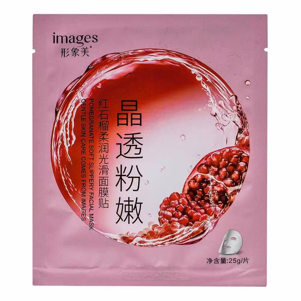 پک 5 عددی ماسک صورت ورقه ای انار ایمیجز
