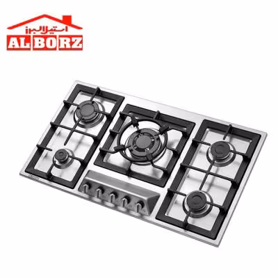 اجاق گاز استیل رومیزی استیل البرز S-5960 i