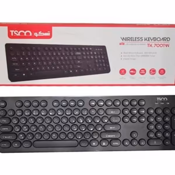 کیبورد بیسیم تسکو مدل TK-7001W