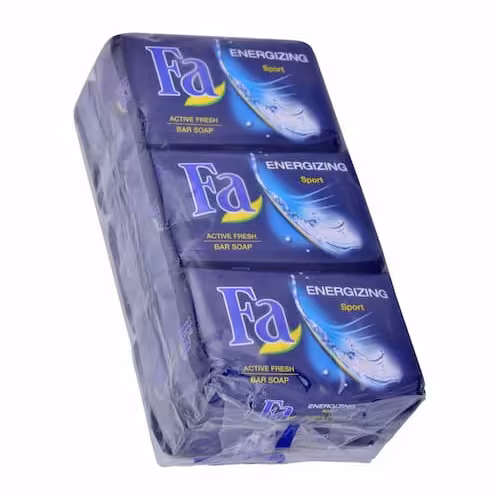 صابون فا 175 گرم Sport – همراه با رایحه تازه فعال – باکس 6 عددی 
