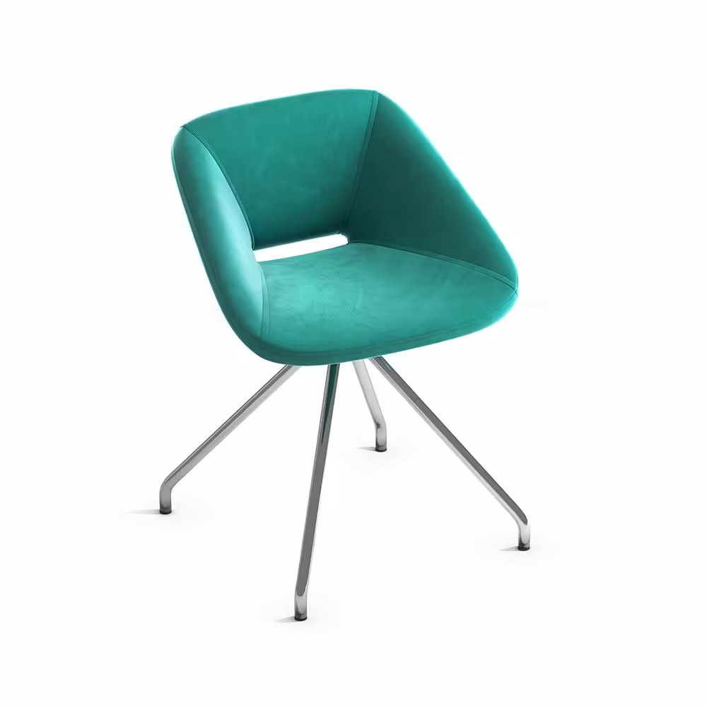 مبل تکنفره پایه لوله ای Triangle هلگر