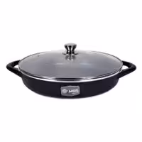 تابه چدن درب دار ام جی اس مدل ایتالیاسایز 32