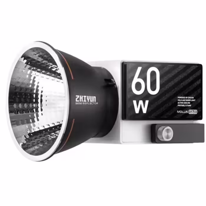 ویدیو لایت ژیون Zhiyun MOLUS G60 Bi-Color Pocket COB Monolight Combo