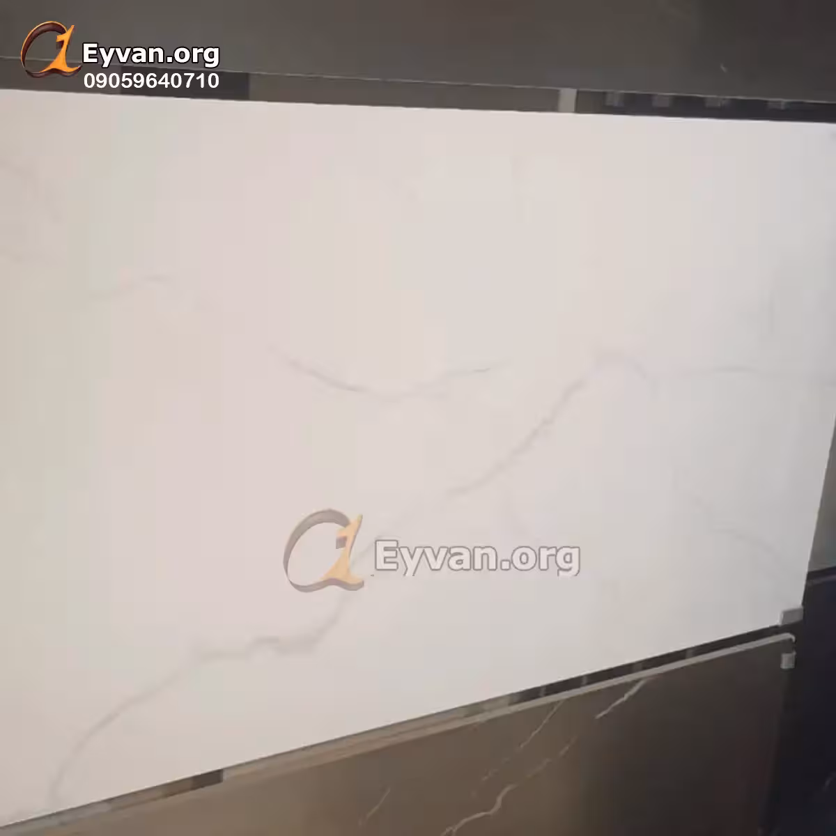 سرامیک پرسلان روشن طرح سنگ 11407