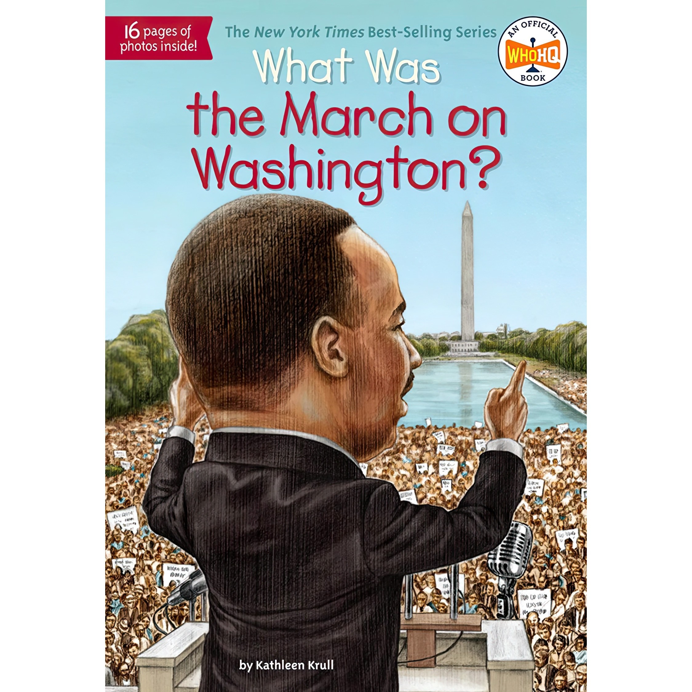 کتاب زبان اصلی What Was the March on Washington انتشارات Penguin Workshop