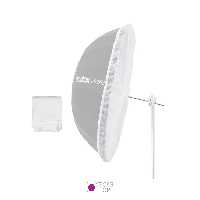 دیفیوزر چتر عمیق پارابولیک داخل نقره ای 165 سانت مدل Godox DPU-165T