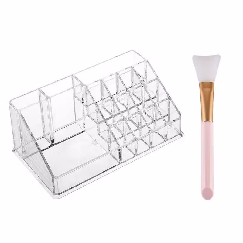 استند لوازم آرایشی کد 112 به همراه قلم ماسک مدل 113