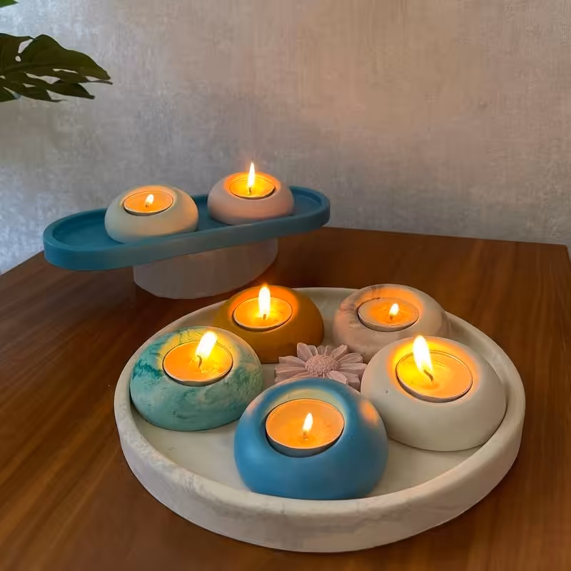 جا وارمری سنگی در رنگ بندی های مختلف برای تزئین  بسیار عالی