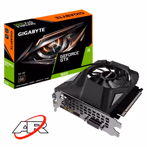 کارت گرافیک گیگابایت مدل GTX 1650 D6 OC 4GB