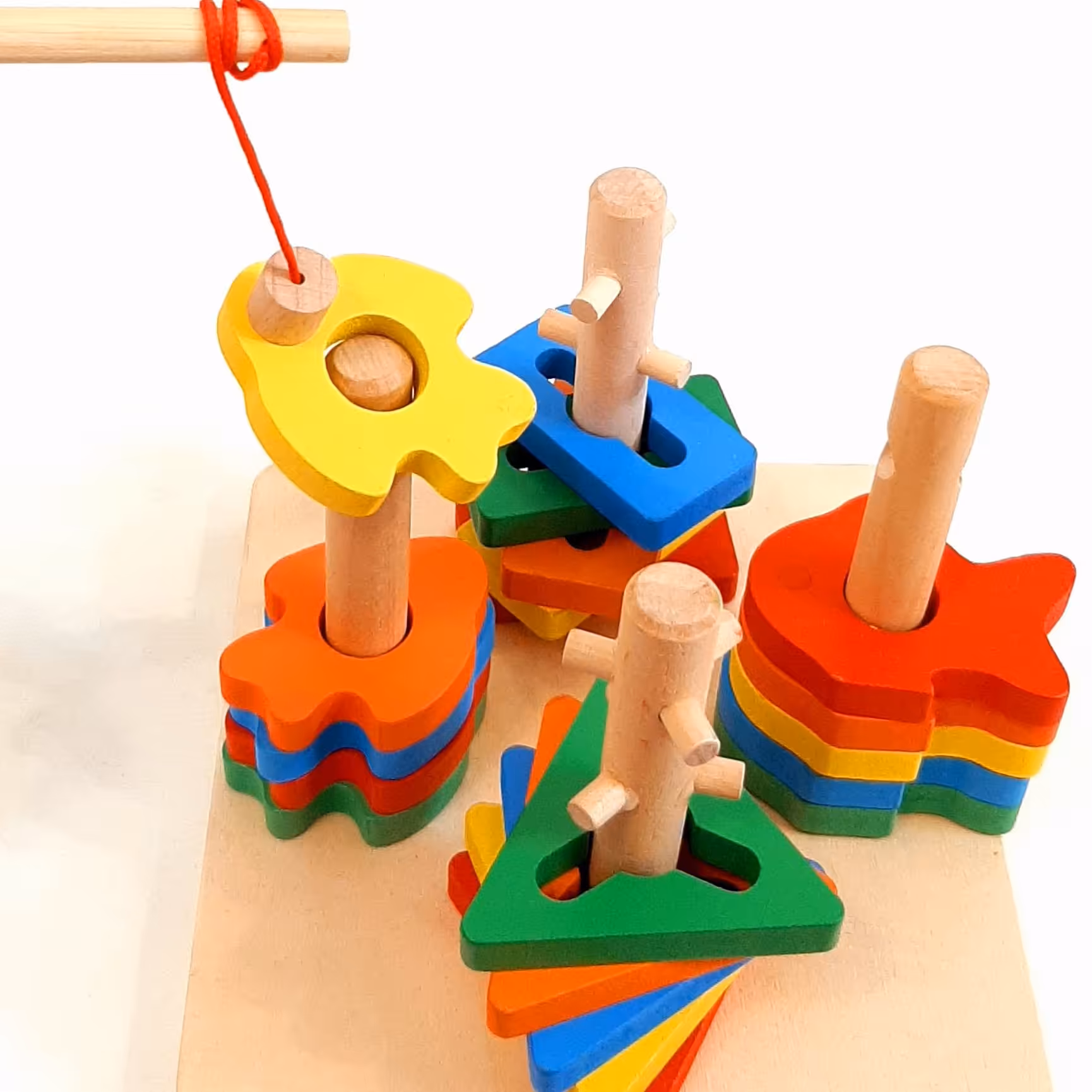 ماهیگیری مگنتی چوبی و مونته سوری چوبی