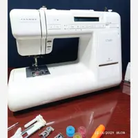 چرخ خیاطی ژانومه  (مدلS7600) 180 مدل دوخت اصلی پر کاربرد کامپیوتری با قاب  