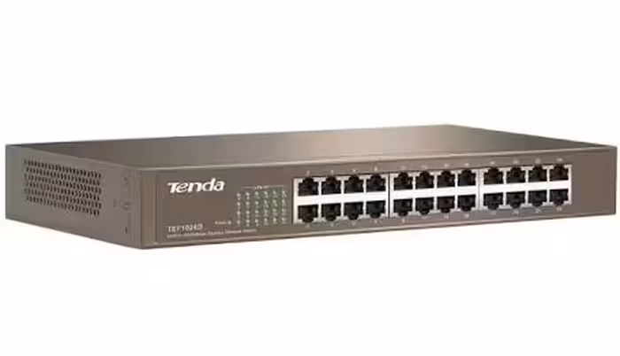 سوئیچ 24 پورت غیرمدیریتی تندا مدل تی ای اف 1024 دی