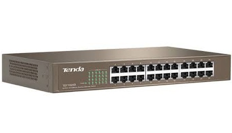 سوئیچ 24 پورت غیرمدیریتی تندا مدل تی ای اف 1024 دی