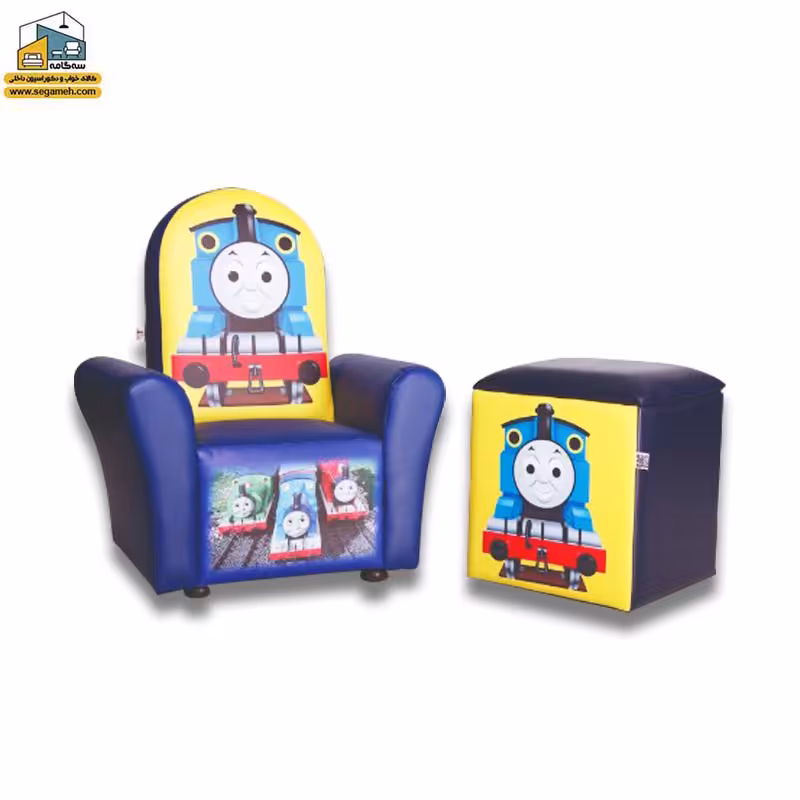 مبل کودک مدل قطار توماس
