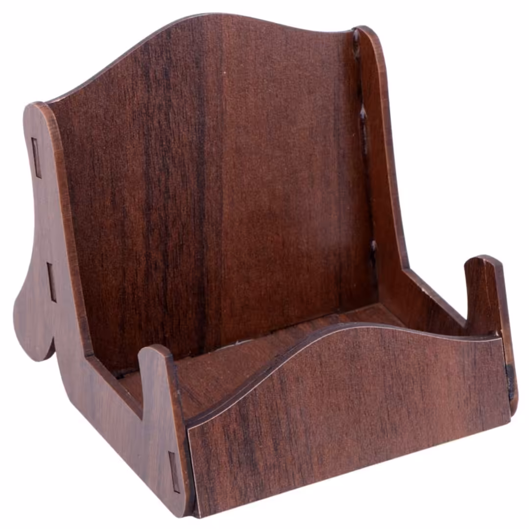 جای کارت رومیزی چوبی 