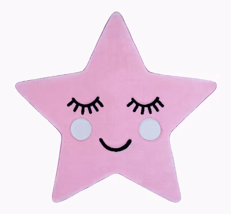 فرش کودک زرباف ستاره طرح برجسته Zarbaf