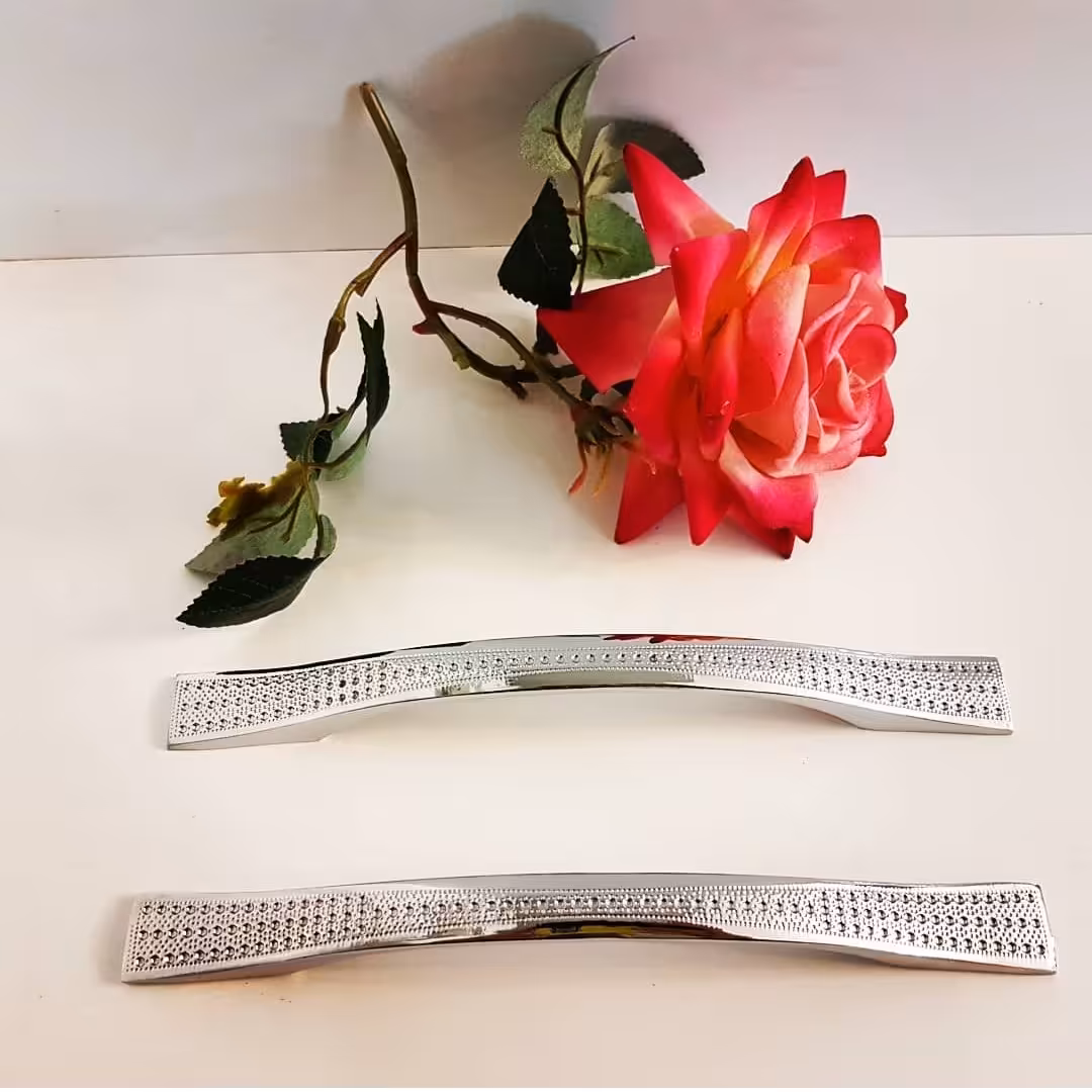 دستگیره کد 2050 سایز 128 میل آبکاری کروم رنگ ثابت