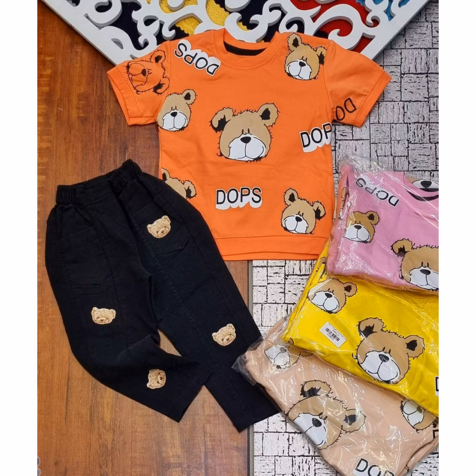 تیشرت و شلوار مام دخترانه