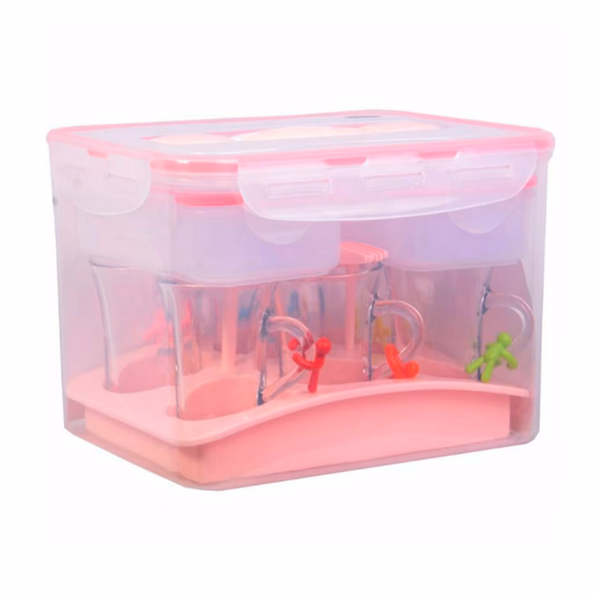 سرویس چای خوری مسافرتی 6 نفره لیمون