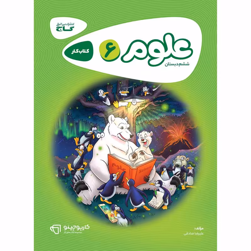 کتاب علوم ششم سری کارپوچینو اثر علیرضا صادقی انتشارات بین المللی گاج