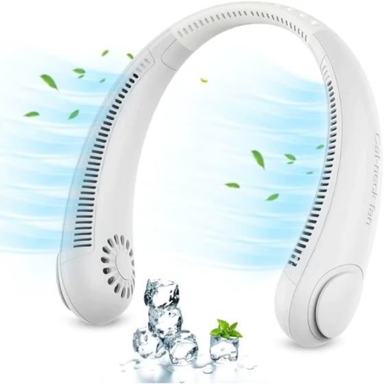 پنکه شارژی گردنی