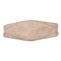 ماسک سه بعدی 5 لایه ارمغان رنگ کرم جعبه 20 عددی + 1 عدد ماسک هدیه