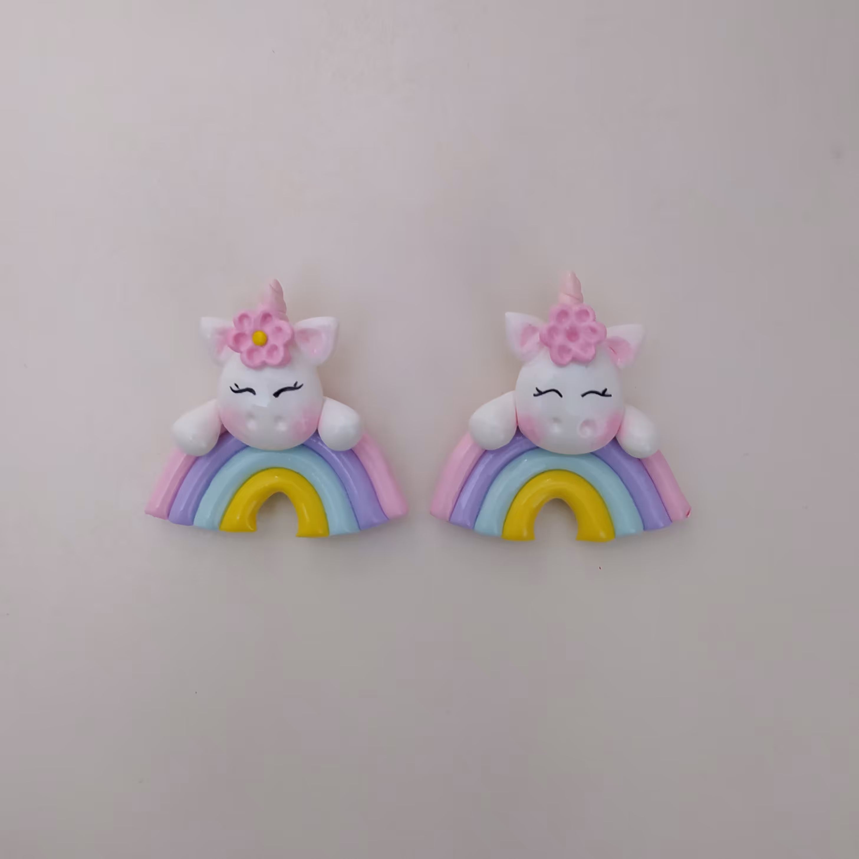 مگنت  یخچال طرح یونیکورن و رنگین کمون یک عددی