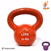 کتل بل 10 کیلوگرمی روکش دار