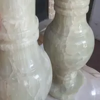گلدان مرمر سبز 