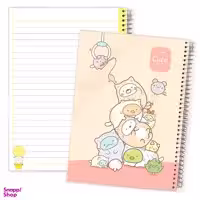 دفتر 60 برگ سیمی مکث نوت طرح گربه ها کد 9614