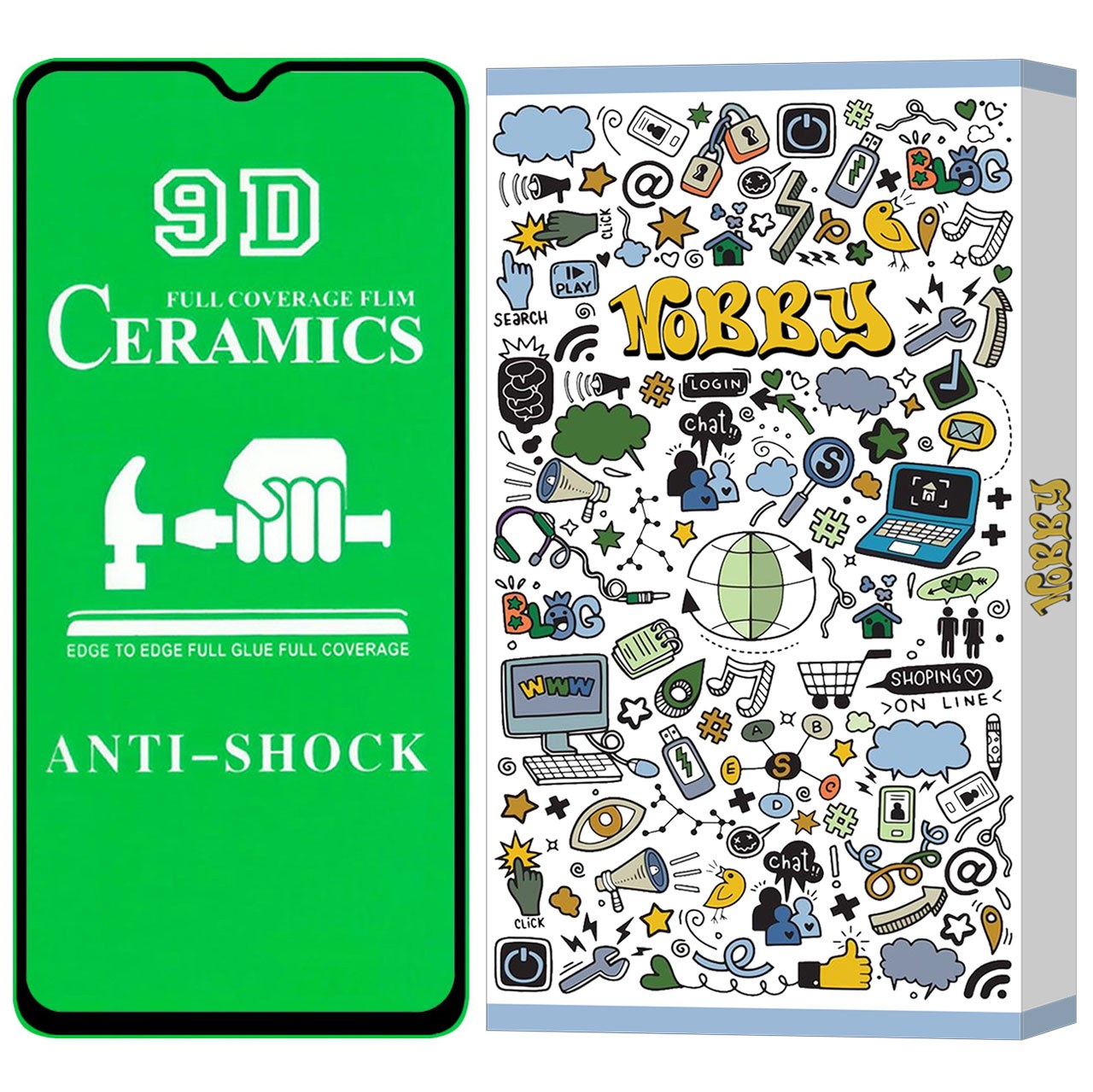 محافظ صفحه نمایش سرامیکی مناسب برای گوشی موبایل سامسونگ Galaxy A01