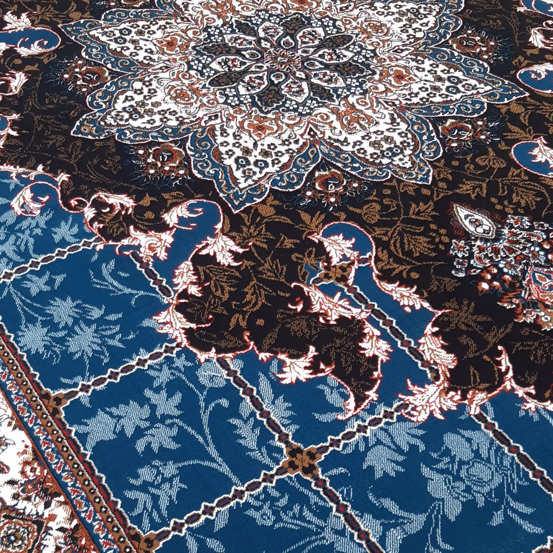 فرش 6متری ماشینی بی سی اف کاشان