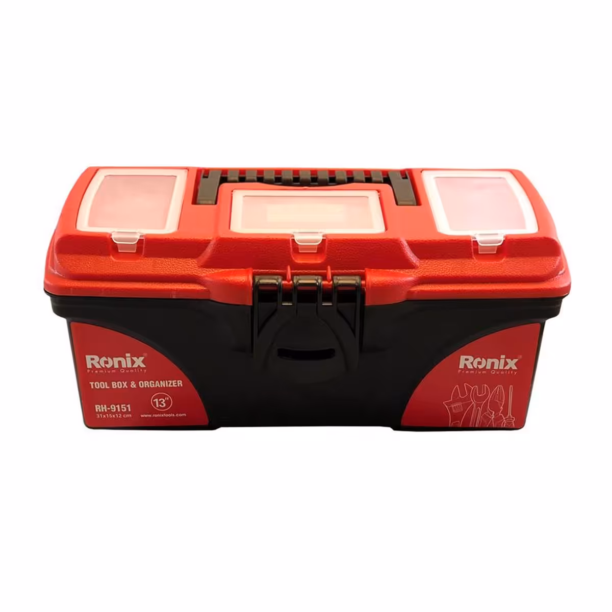 جعبه ابزار پلاستیکی 13 اینچ رونیکس مدل RH-9151